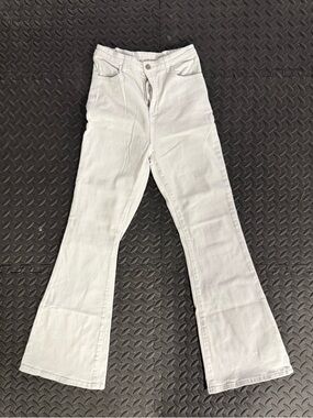 SHEIN White Flare Jeans for Women